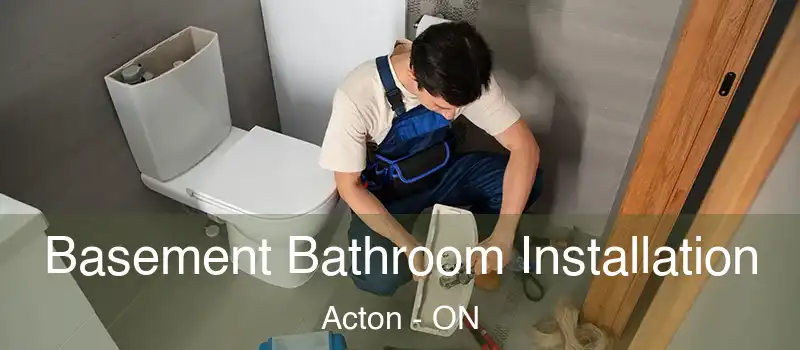 Basement Bathroom Installation Acton - ON