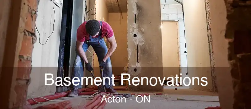 Basement Renovations Acton - ON