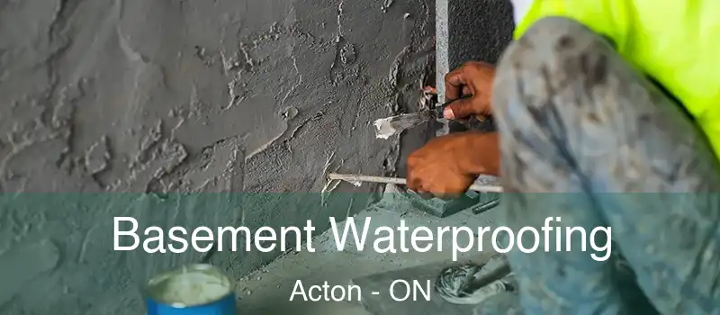 Basement Waterproofing Acton - ON