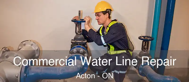 Commercial Water Line Repair Acton - ON