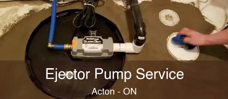Ejector Pump Service Acton - ON