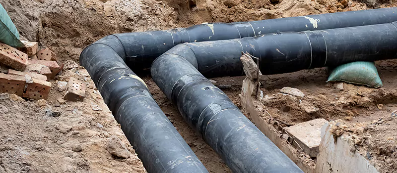 Residential Underground Pipe Replacement in Acton, Ontario