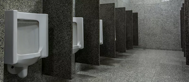 Urinal Divider Installation in Acton, ON