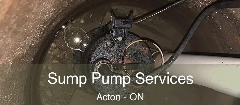 Sump Pump Services Acton - ON